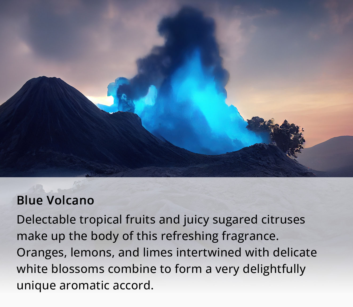 BLUE VOLCANO